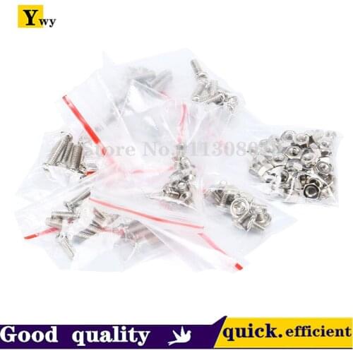 Commonly used M3 screw package nut 3*5 3*8 3*10 3*12 3*12 round head flat head screw, etc