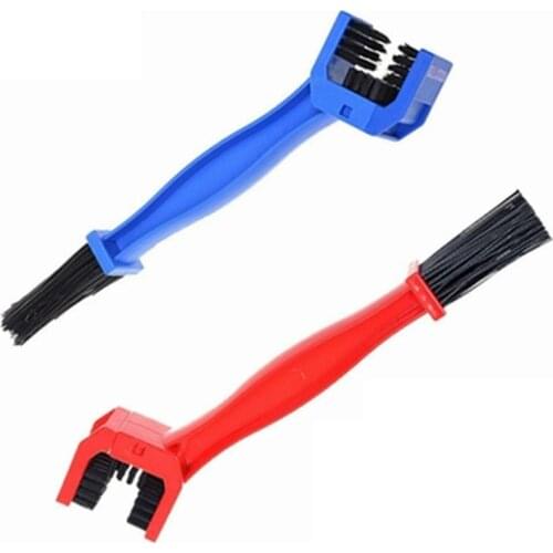 Motorcycle Chain Cleaner Bike Bicycle Brush Cycling Clean Chain Cleaner Outdoor Scrubber Tool for Road MTB