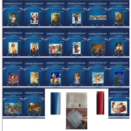 Embroidery Romantic pretty angel Needlework Crafts 14CT Unprinted Scenery DMC DIY Cross Stitch Kits Handmade Arts Decor