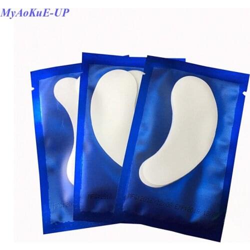 Brand New 100Pcs MyAoKuE-UP Eyelash Extension Paper Patches Under Eye Pads Beauty Makeup Cosmetic Tools Grafting Eyelash