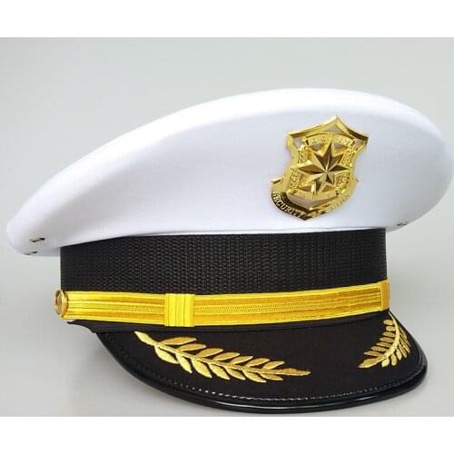 Security Hat Military Cap Cadet Hat Doorman Property Militar Army Accessories Performance Photography Casquette Visor Gorras