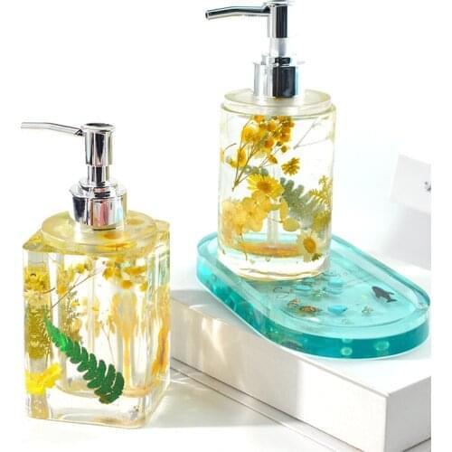 1set Resin Perfume Bottle Moldpendant Mold Silicone Mould DIY Storage Tank Crystal Epoxy Resin Mold Jewelry Making Tools