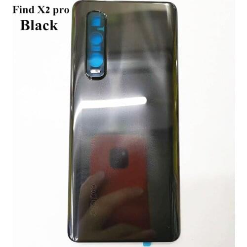 100% Original Back Battery Cover For OPPO Find X2 Pro Rear Housing Door Back Cover Case Shell Replacement