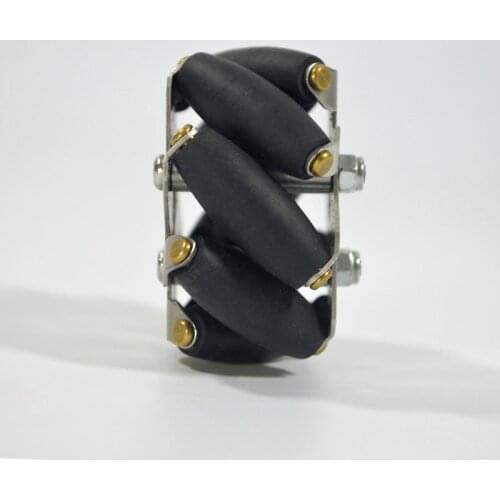 4pcs/lot 48mm Steel Mecanum Wheels Set( 2 Left 2 Right) Omni Wheel For Arduino Robot Competition Wheel Smart Car Robocup/Robocon