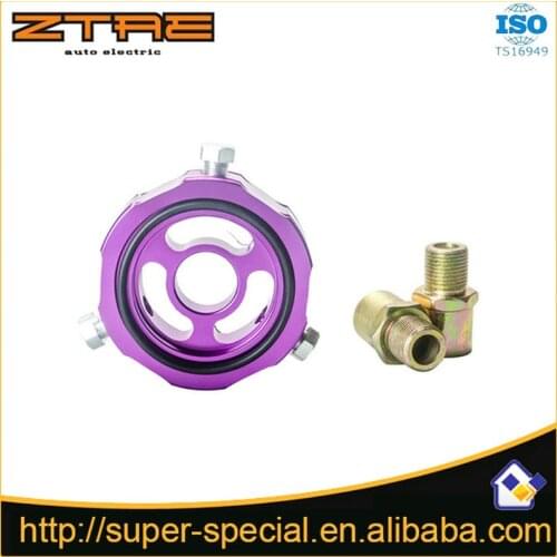ADD Oil Block Adaptor oil temp pressure sensor Turbo line Oil sandwich Adapter JR6745