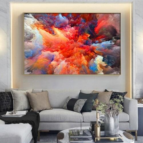 Colorful Abstract Luxury Marble Canvas Poster and Prints Modern Living Room Bedroom Large Pictures Pop Art Painting Home Decor