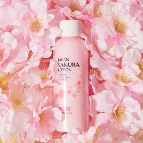 Laikou Sakura Emulsion Facial Skincare Moisturizing Brightening Whitening Cream Firming Skin