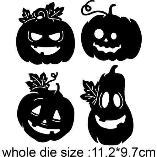 Metal Cutting Dies pumpkin 112*97mm new die template for DIY Scrapbooking Photo Album Decor Embossing Paper Card Crafts Die Cut