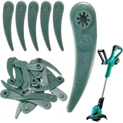 10PCS 83mm Plastic Lawn Mower Grass Trimmer Blade Cutter Replacement For Bosch ART 23-18 Li/26-18Li Strimmer Repair Tool parts