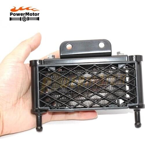 Motor Oil Cooling Cooler Radiator for Motorcycle KAYO APOLLO 50 70 90 110 125 Horizontal Engine Monkey Bike Chinese Dirt Pit ATV