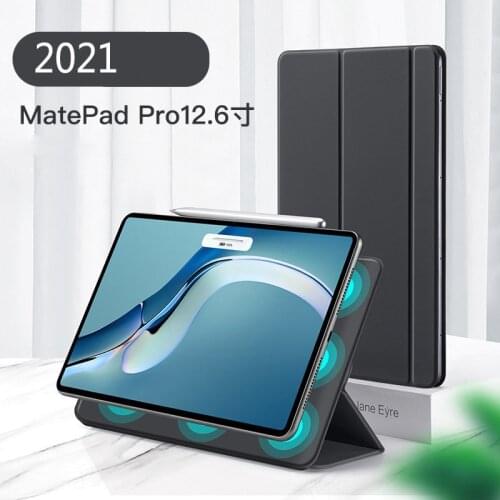 Ultra thin Case For Huawei MatePad Pro 12.6 inch for huawei mate pad pro WGR-W09 12.6" 2021 Magnetic adsorption protective Case