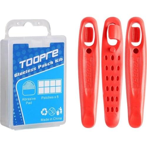 Bicycle Inner Tire Repair Kit Tire Patch Bike Soft Rubber Patch Bicycle Tire Puncture Repair Tools With 8 Tire Patch Steel File