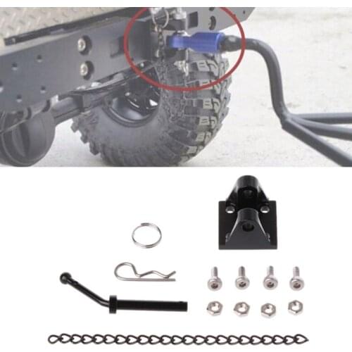 1:10 RC Rock Crawler Metal Tow Shackle Trailer Hook for Axial SCX10 90046 RC4WD