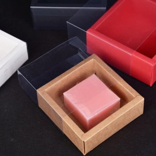 10Pcs Drawer Box Handmade Soap Gift Box Essential Oil Box Kraft Paper Box Small Jewelry Packaging Box