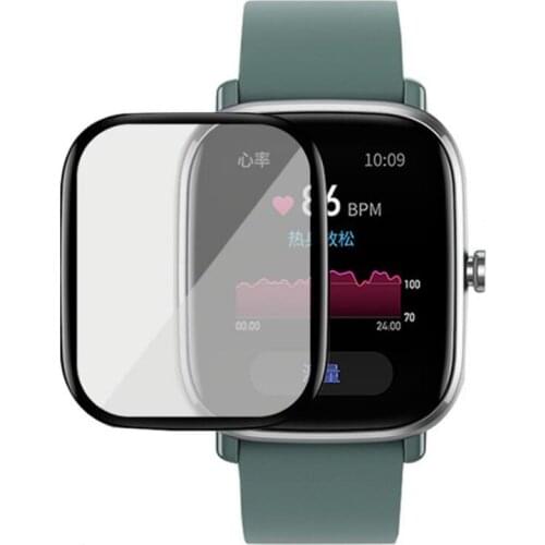 3D Curved Edge Soft Clear Protective Film Full Cover For Amazfit GTS 1/2/Mini Sport Smart Watch GTS2 LCD Screen Protector Guard