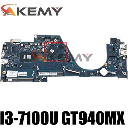 DAG31AMB6D0 original mainboard for HP Pavilion 14-AL with I3-7100U GT940MX-2GB Laptop motherboard 903707-601