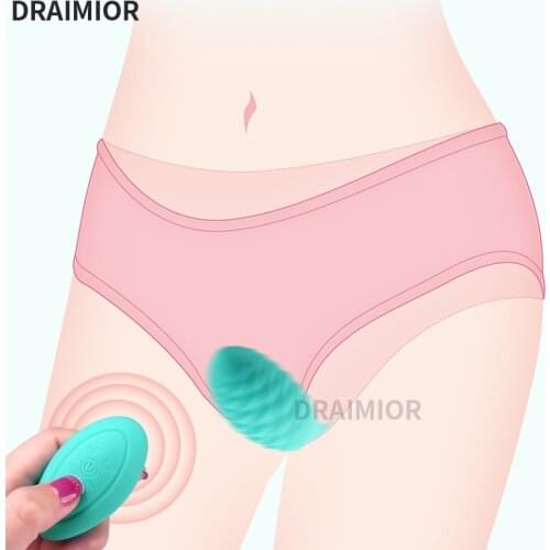 DRAIMIOR New Wearable Vibrator For Women Vibrating Panties Sex Toy G Spot Clitoral Stimulator Remote Couple Play Eggs