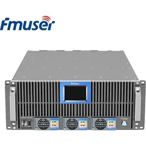 FMUSER FSN-5000T 5KW 5000Watt FM Broadcast Radio Transmitter 4U Compact Size For FM Radio Station