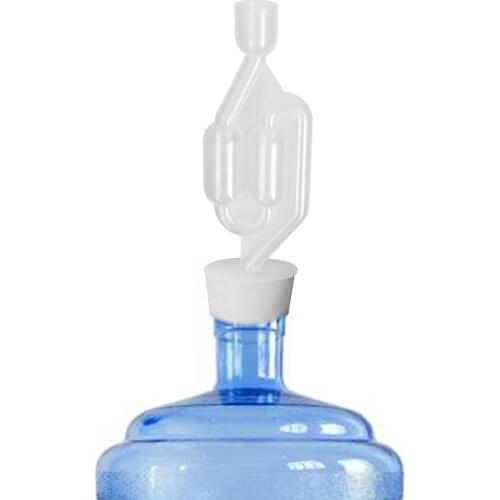 HILIFE Check Valves for Home Brewing Fermentation Brewed Beer Wine Tool for One-way Exhaust Water-sealed Valve Plastic