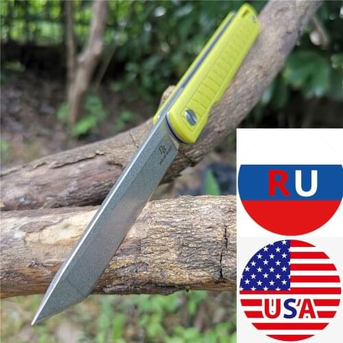 Pocket Folding Knife Tactical Defense Tool Bearing Flipper Knife Good Hunting Camping Survival Outdoor Everyday Carry