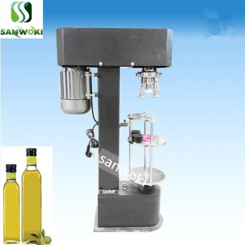 Cover locking machine cover screw machine capping machine glass bottle capper machine white spirit bottle sealing machine