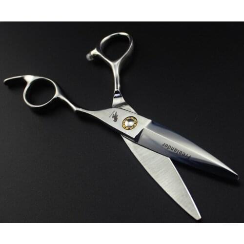 6" Japan JP440C Willow shears Cutting Scissors Hair Scissors hairdressing barber scissors shears for Hairdressers slide lancet