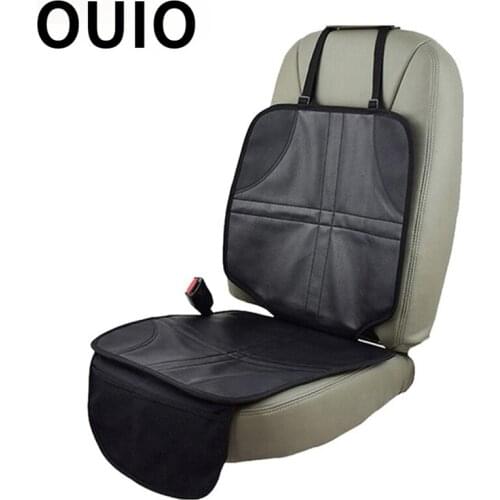 OUIO Car Baby Kids Seat Cover Protection Cushion Mat Automobile For Kia Rio Ceed Cerato Sorento Mazda CX-7 6 Mini Cooper R56 F56