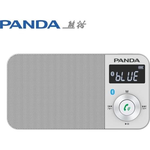 PANDA 6210 Wireless Bluetooth Lithium Battery Mini Portable Handsfree Subwoofer TF Card Radio MP3 player