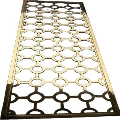 Stainless Steel Screen Partition Home Entrance Door To Block The Living Room Decoration Entrance