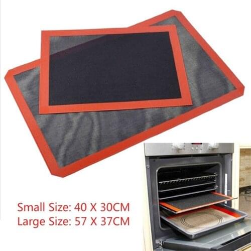 Silicone Hollow Mat Breathable Pad Bread Baking Oven Grid Heat Resistant Tool