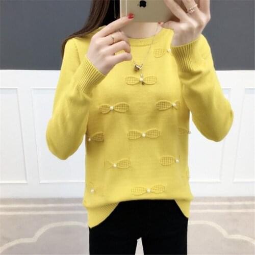 High Quality Sweater Women Winter Pullover Fashion Loose Knitted Sweater Top Autumn Female Jumper pull