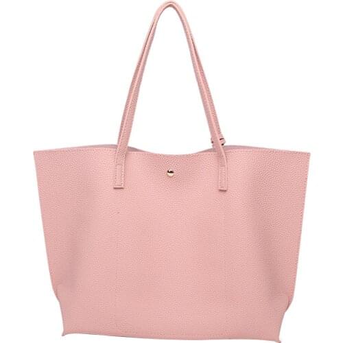 Women Faux Leather Tote Bag Elegant Tassel Handbag Waterproof Big Capacity Shoulder Purse Shopping Bag