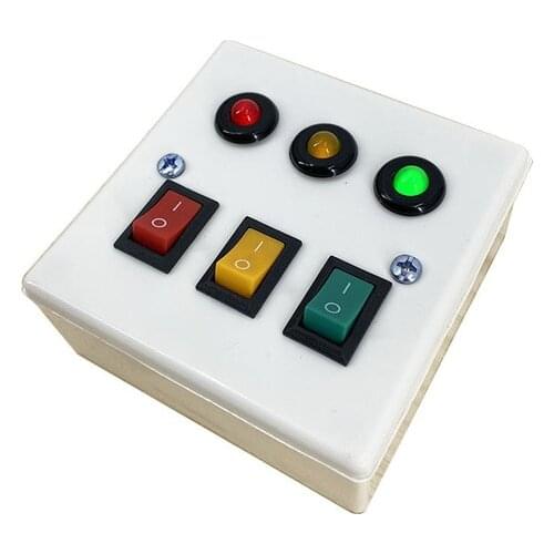 Busyboard Kids Homemade Busy Board Diy Accessories Lamp Montessori Materials Switch generator Light Toy Baby Toys