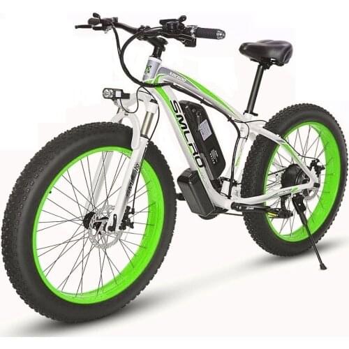 Electric bike 1000W 48V15ah 45km/h electric mountain bike 26 inch 4.0 fat tire Electric Bicycle beach E-bike