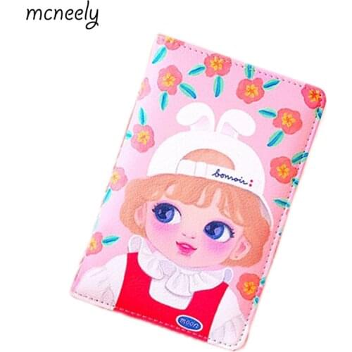 Hot Sale Fashion Leather Passport Cover Women Travel Ticket Passport Case High Quality Passport Holder Cute Girls Cover Passport