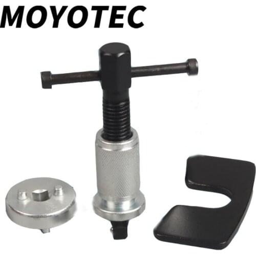 MOYOTEC Brake Pad Remover Car Brake Caliper Piston Rewind Tool Brake Pad Disassembly Tool Right Handle Set Wind Back Repair Tool