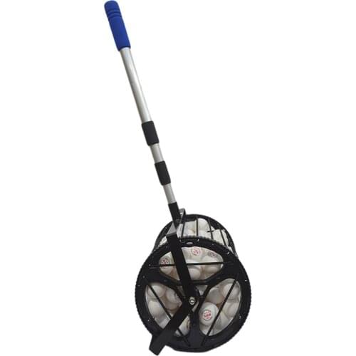 Table Tennis Ball Picker Ball Collector Mini Smooth Rolling Ball Picker Upper With 125 Tennis Balls Holding For Tennis Dropshipp