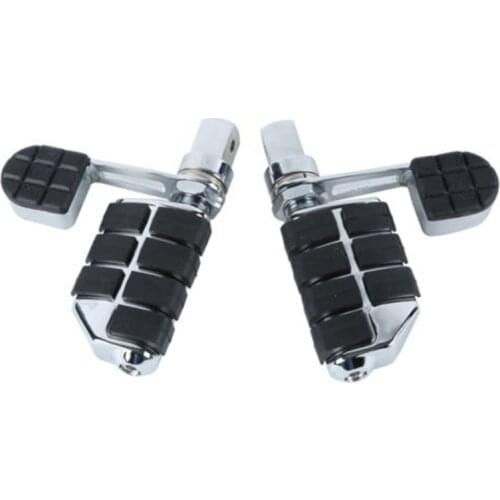 Motorcycle New Footrest Foot Pegs Heel Stirrup For Honda VTX1800 02-11 CB92 60-62 VTX1300 03-09