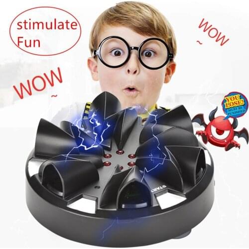 Novelty Toys For Adults Kids Toy Funny Shocking Shot Roulette Game Reloaded Lie Detector Electric Shock Toy Party Game Supply