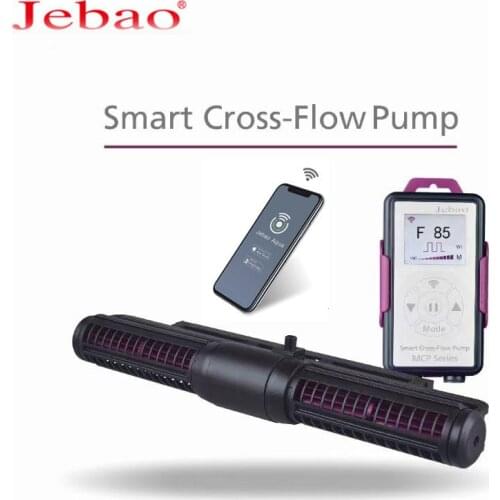 New Jebao MCP 70 90 120 150 180 Cross Flow Pump Display With Wifi Control Silent Cycle Liquid Crystal Wave Pump Surf Pump