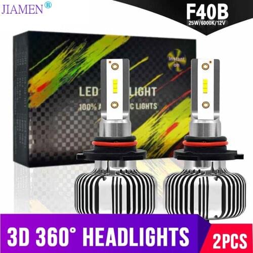 FUXUAN Super Brightness CSP LED Headlight Bulbs Turbo LED H1 H4 H7 H11 H13 H27 HB1 HB3 HB4 HB5 9004 9005 9006 9007 Car Headlamp