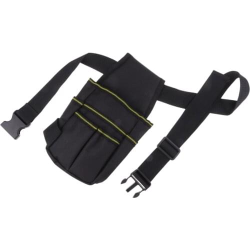 Heavy Duty Repair Tool Pouch Waist Bag Fishing Tackle Bag Multi Function Adjustable waist straps