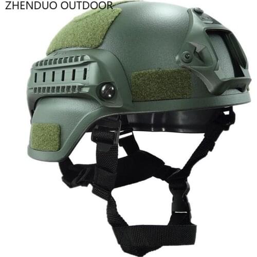 ZHENDUO OUTDOOR Camo MICH2000 Head Protective ABS Tactical Helmet bicycle helmet safety helmet
