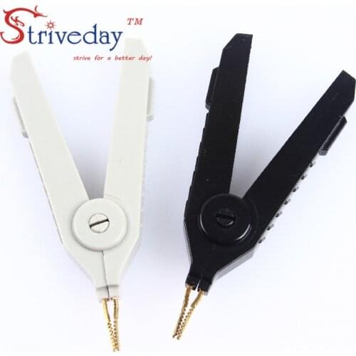 1pcs Can choose Light gray Black Alligator clips 20A Test clip With teeth Plated copper clip long 90mm