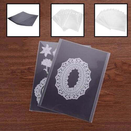 20pcs/set 0.5mm Thick Rubber Soft Magnet Sheets & Cutting Dies Storage for DIY Storage Clear Stamps Embossing Dies Organizer