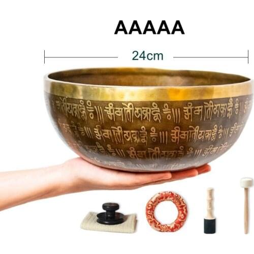 24cm 26cm 28cm 30cm Nepal Handmade Singing Bowl Himalaya bowl Buddha sound bowl Meditation Sound Healing AAAAA