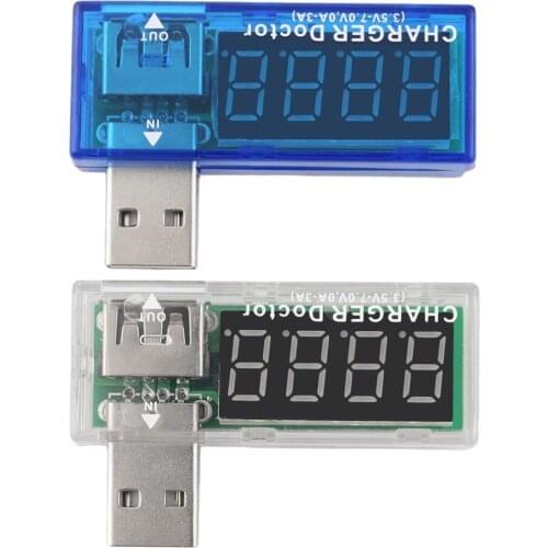 3.5-7.0V 0-3A USB Charger Doctor Mobile Battery Tester Power Detector Voltage Current Meter