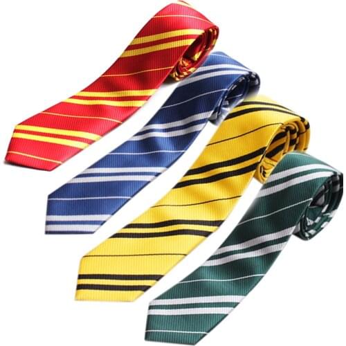 Brdwn Magic Academy Lion Snake Eagle Badger Cosplay Striped Tie
