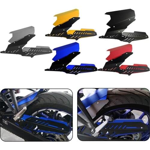 CNC Rear Fender Mudguard Chain Guard Cover for YAMAHA MT03 R3 R25 MT-25 2013-2020