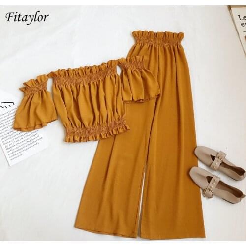 Fitaylor Women's Trouser Suits